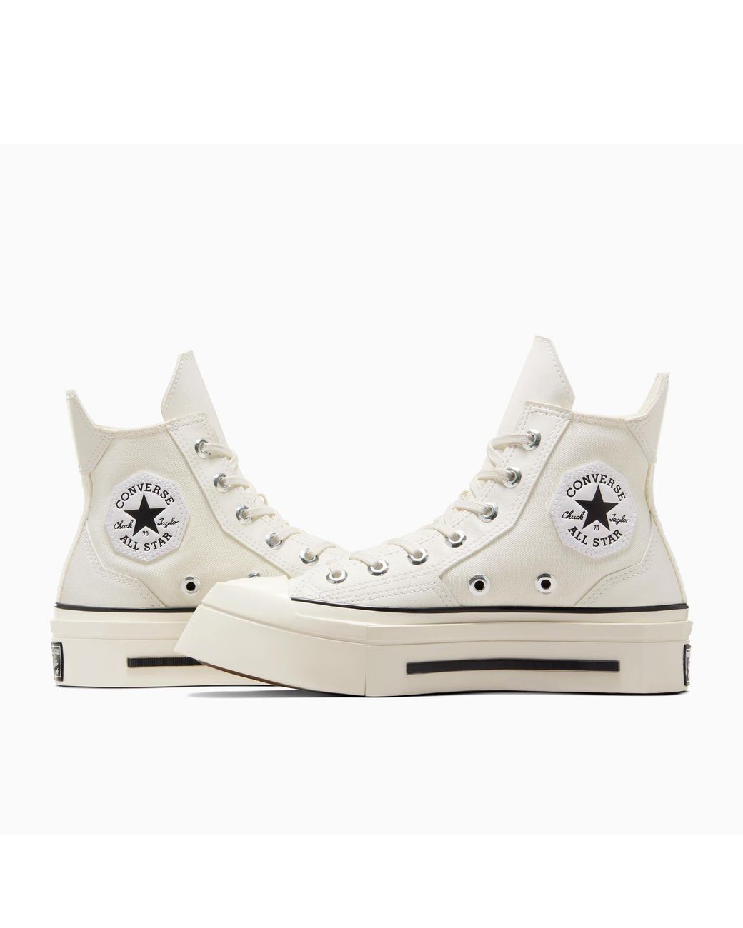 Converse White Adults Chuck 70 De Luxe Squared High-Top Trainers