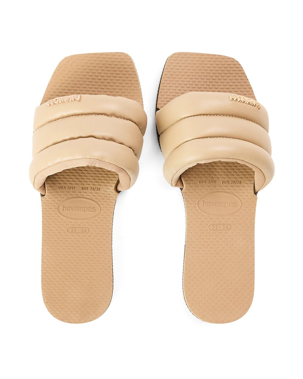 Havaianas Natural Milan Flip Flops