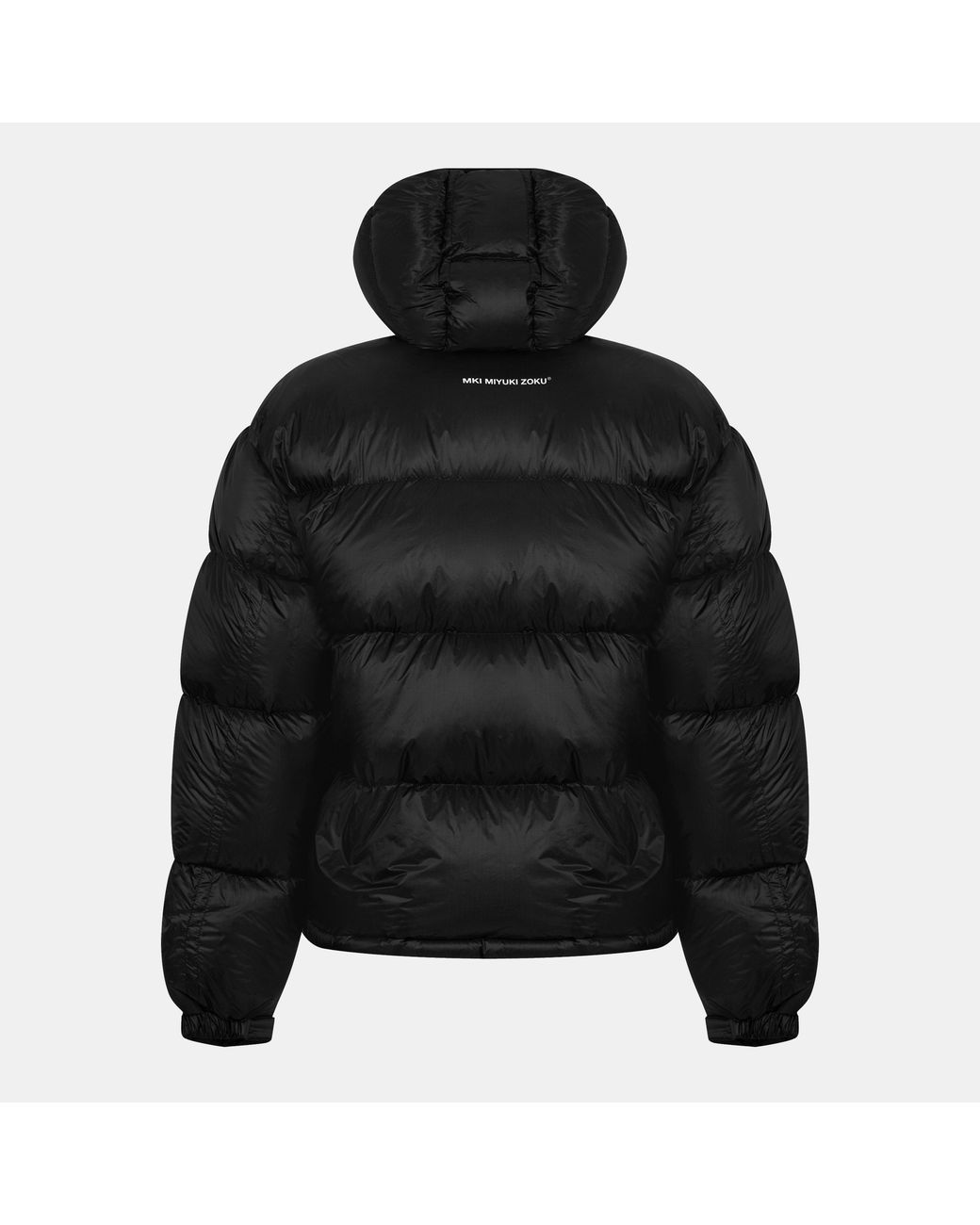 MKI Miyuki-Zoku Blue Trans Bubble Medium Puffer Jacket for men