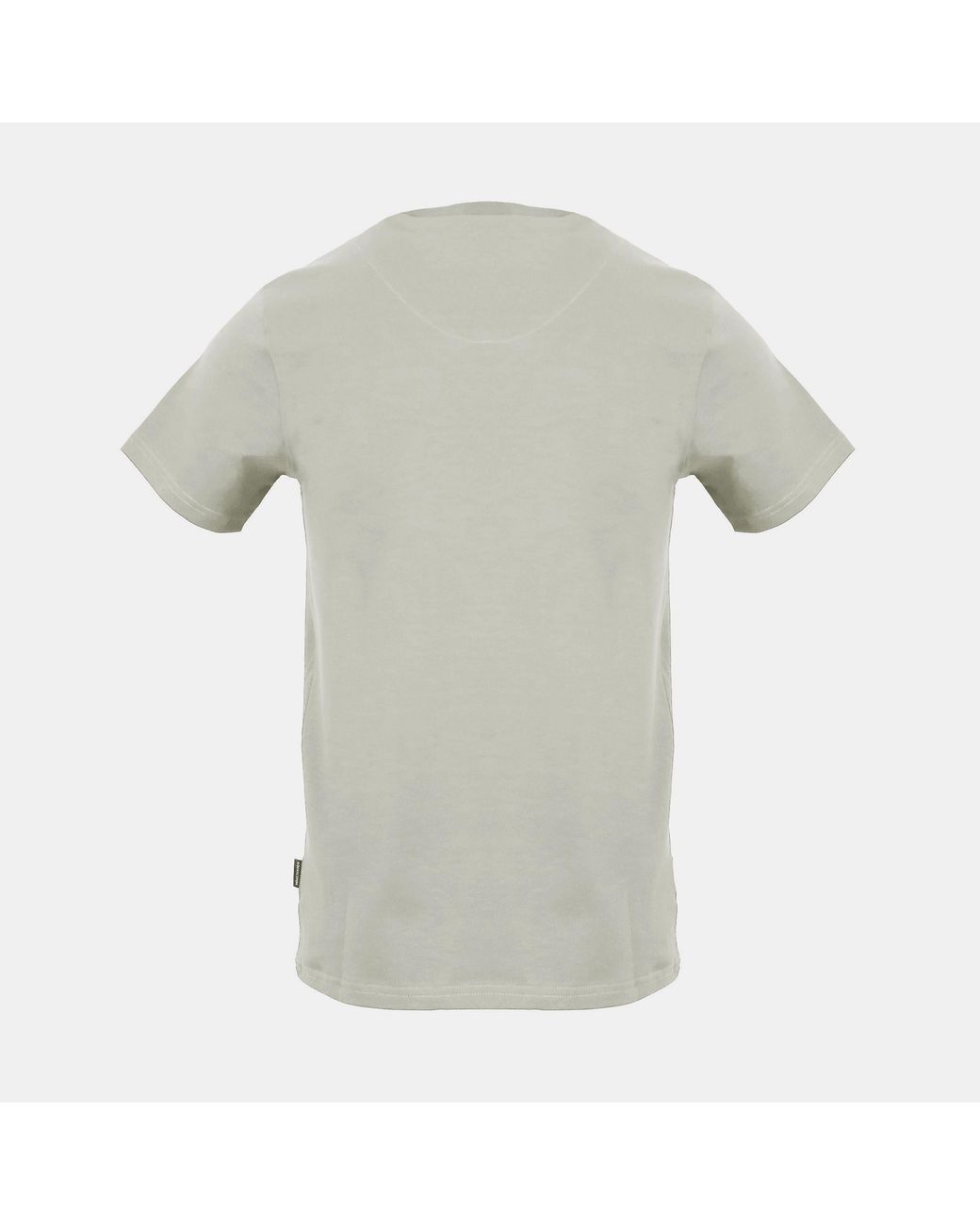 Aquascutum Gray Cotton Short-Sleeve Crew-Neck T-Shirt for men