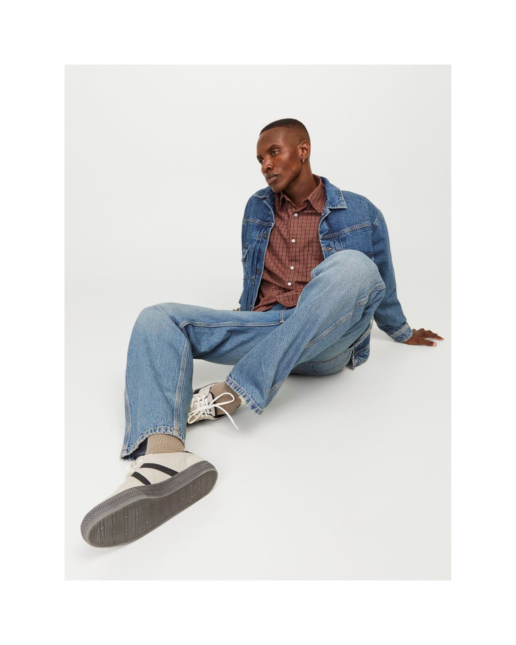 Jack & Jones Blue Eddie Carpenter Jeans for men