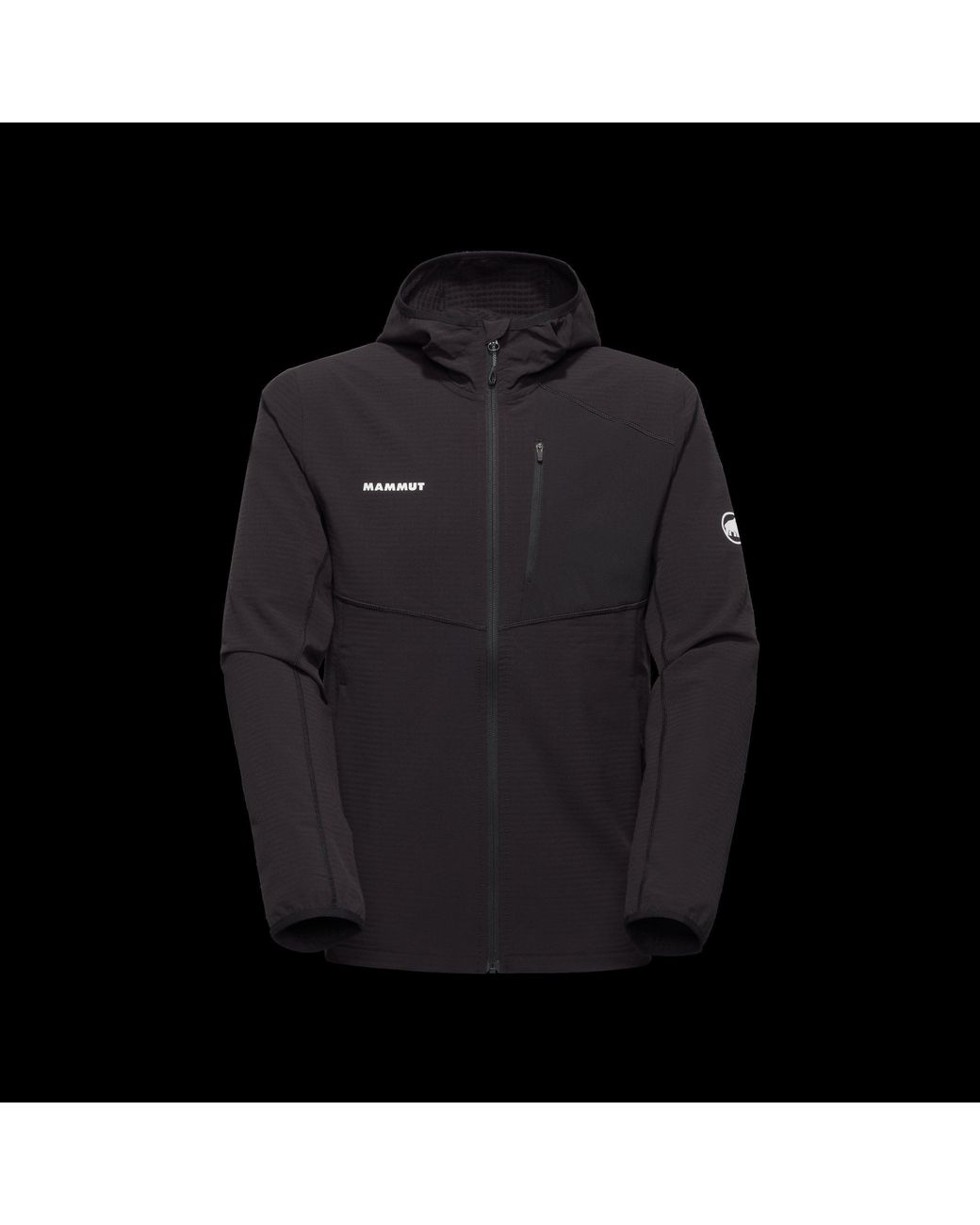 Mammut Black Madris Softshell Jacket for men