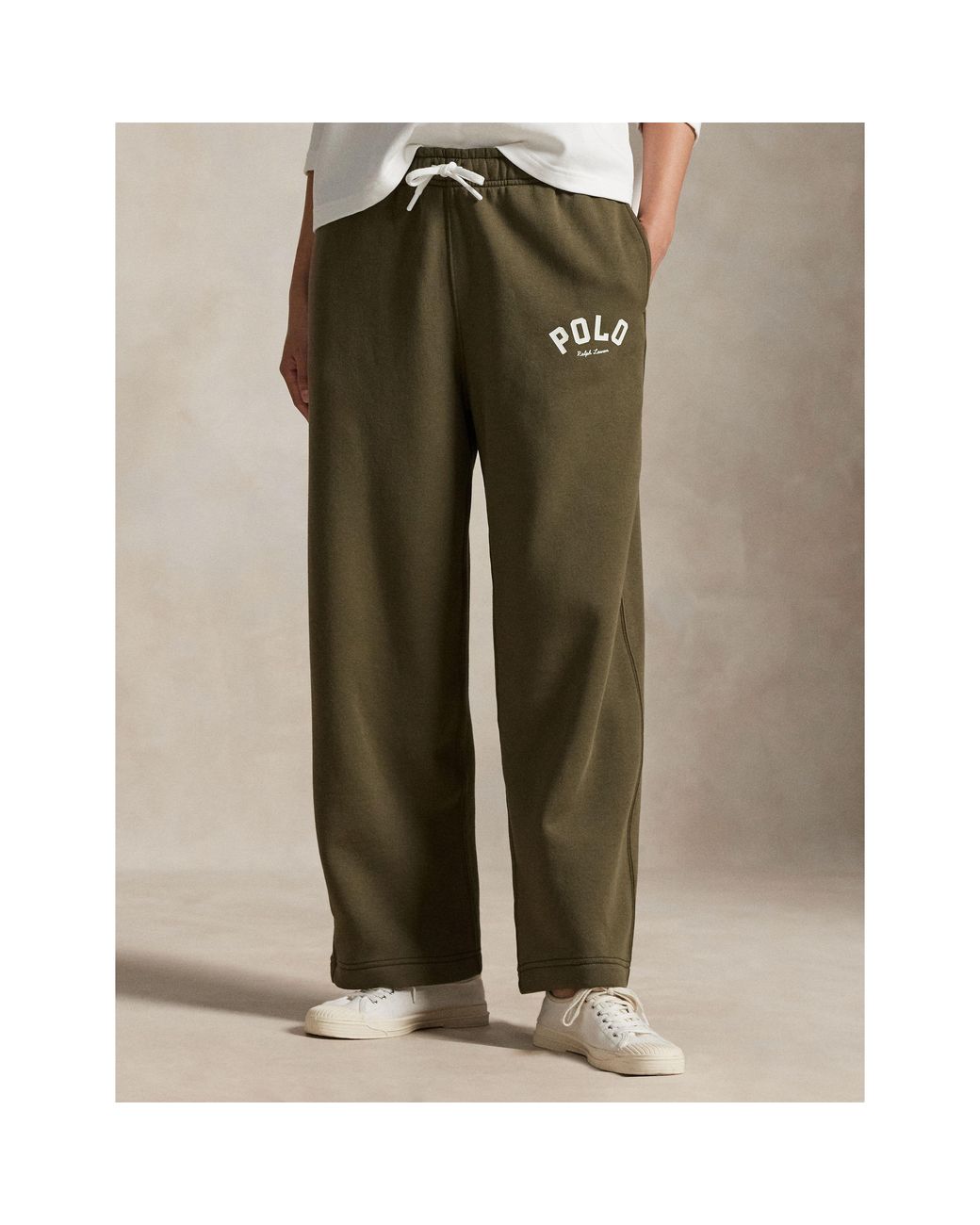 Polo Ralph Lauren Green Wide Leg Jogging Bottoms