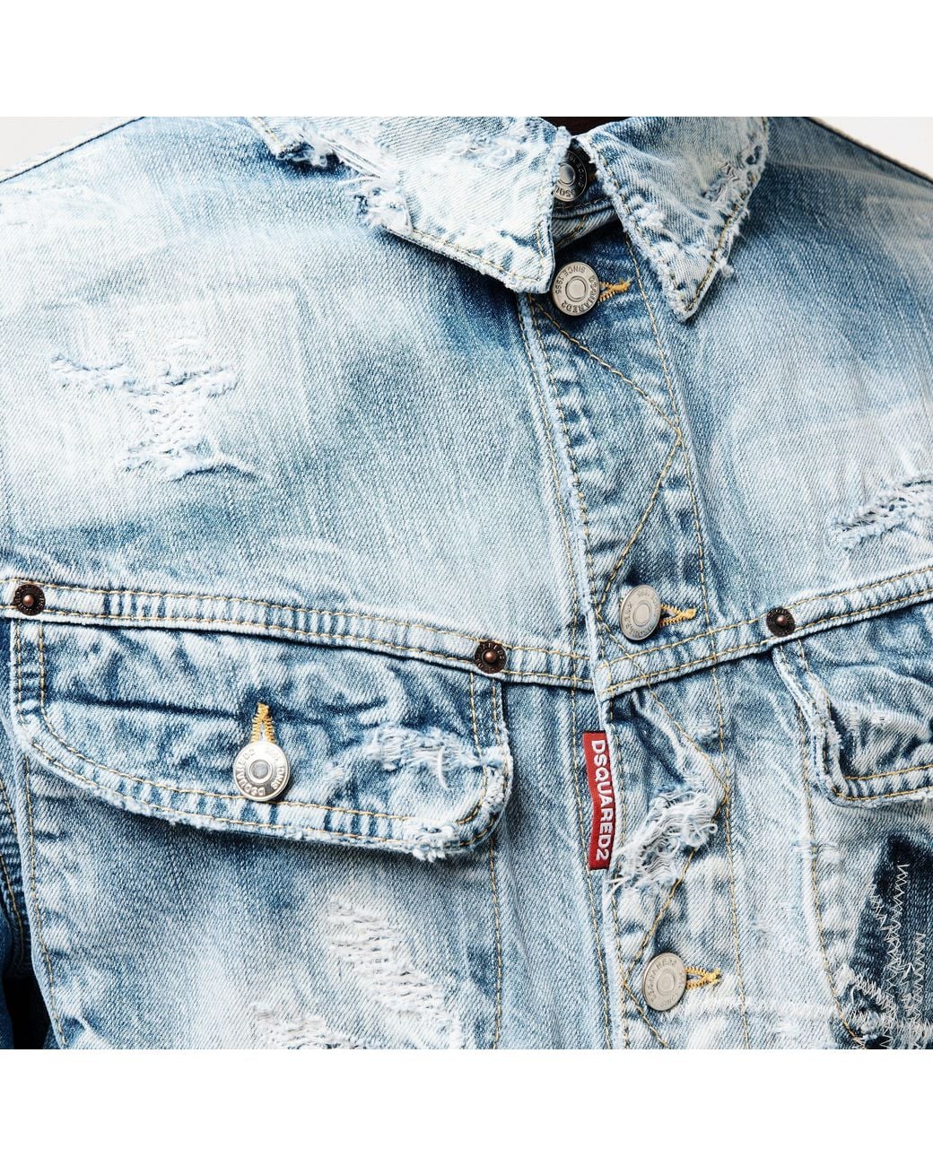 DSquared² Blue Denim Jacket for men