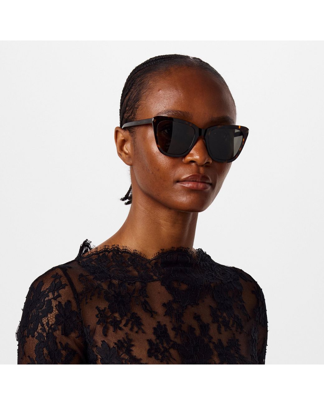 Saint Laurent Black Eyewear