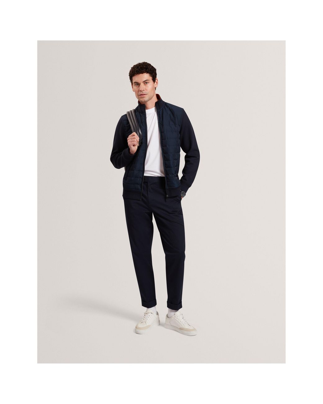 Ted Baker Blue Tapered Trousers for men