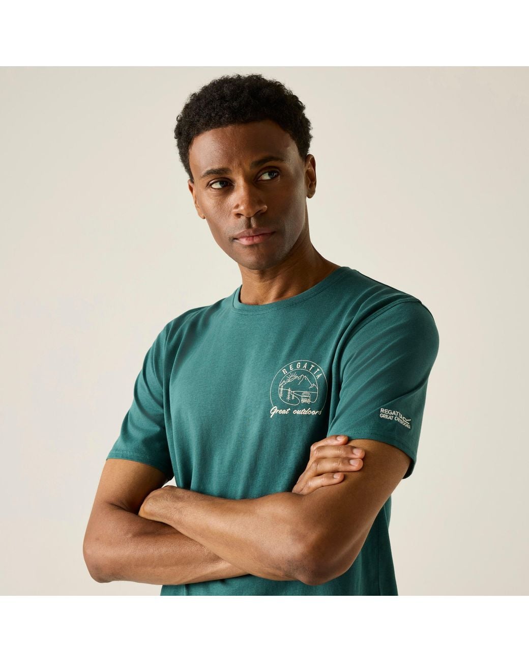 Regatta Green Cline Ix Breathable T-Shirt for men