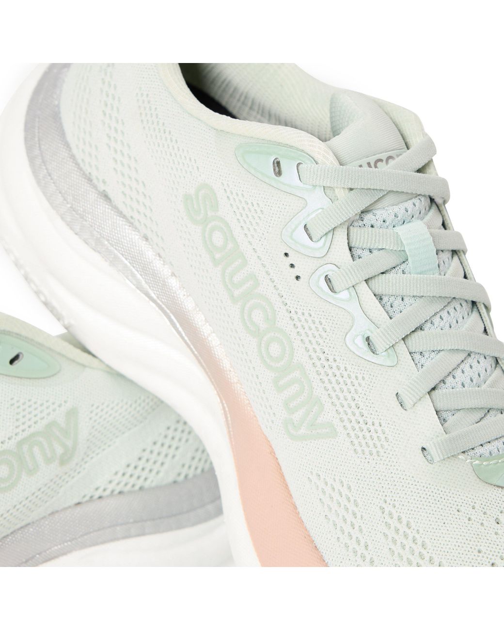 Saucony White Ride Running Shoes