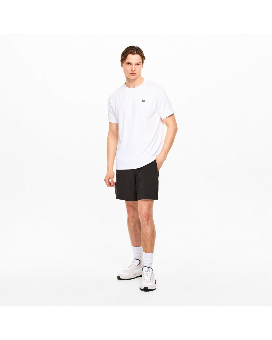 Lacoste White Elite Active Trainers for men