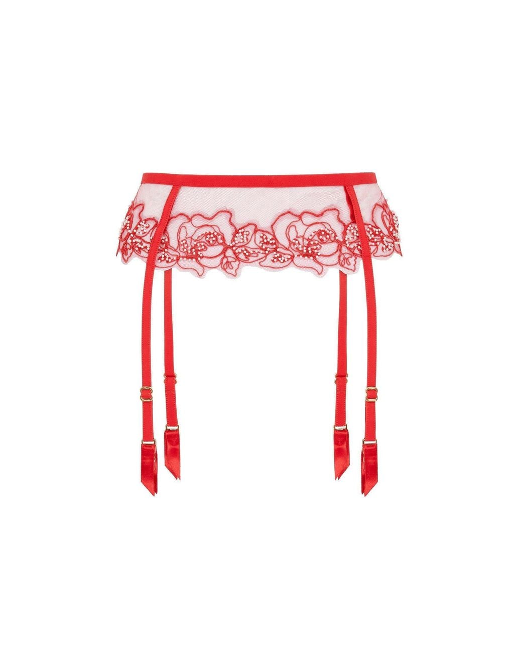 Agent Provocateur Pink Lindie Suspender