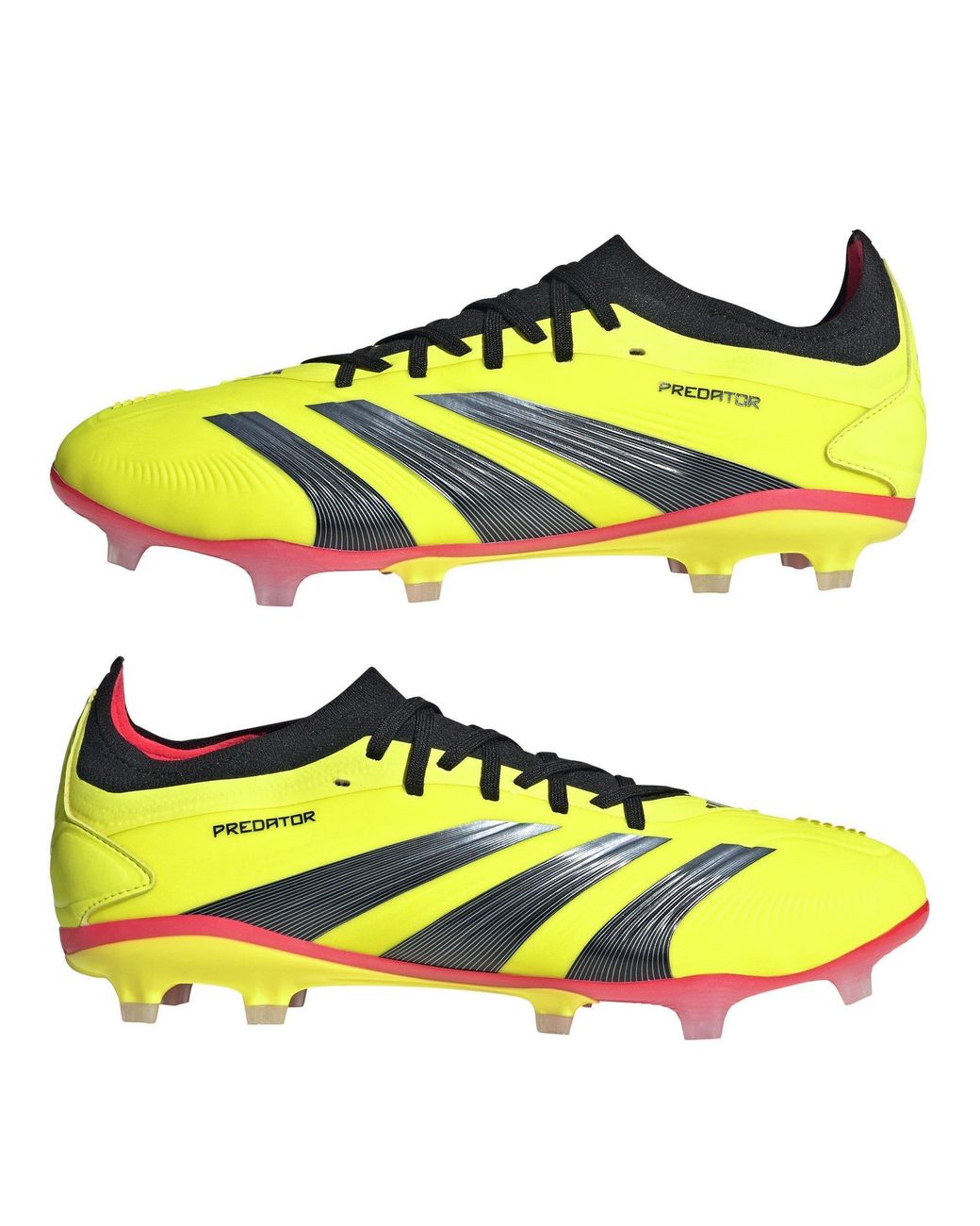 Adidas Yellow Predator 24 Pro Firm Ground Boots for men