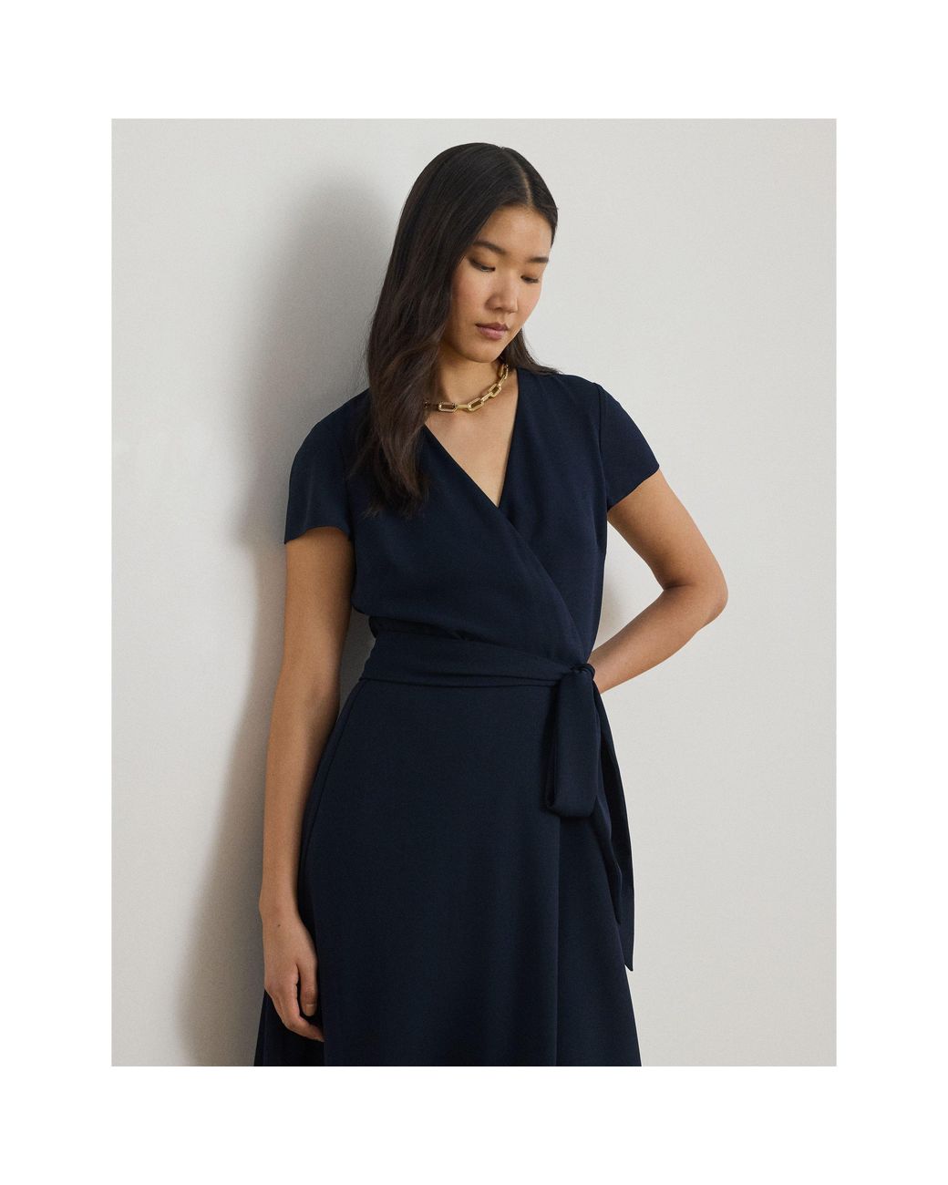 Ralph Lauren Blue Wrap Dress