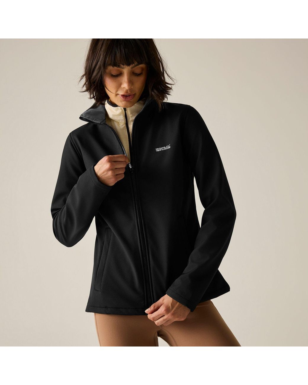 Regatta Black Connie V Softshell Jacket