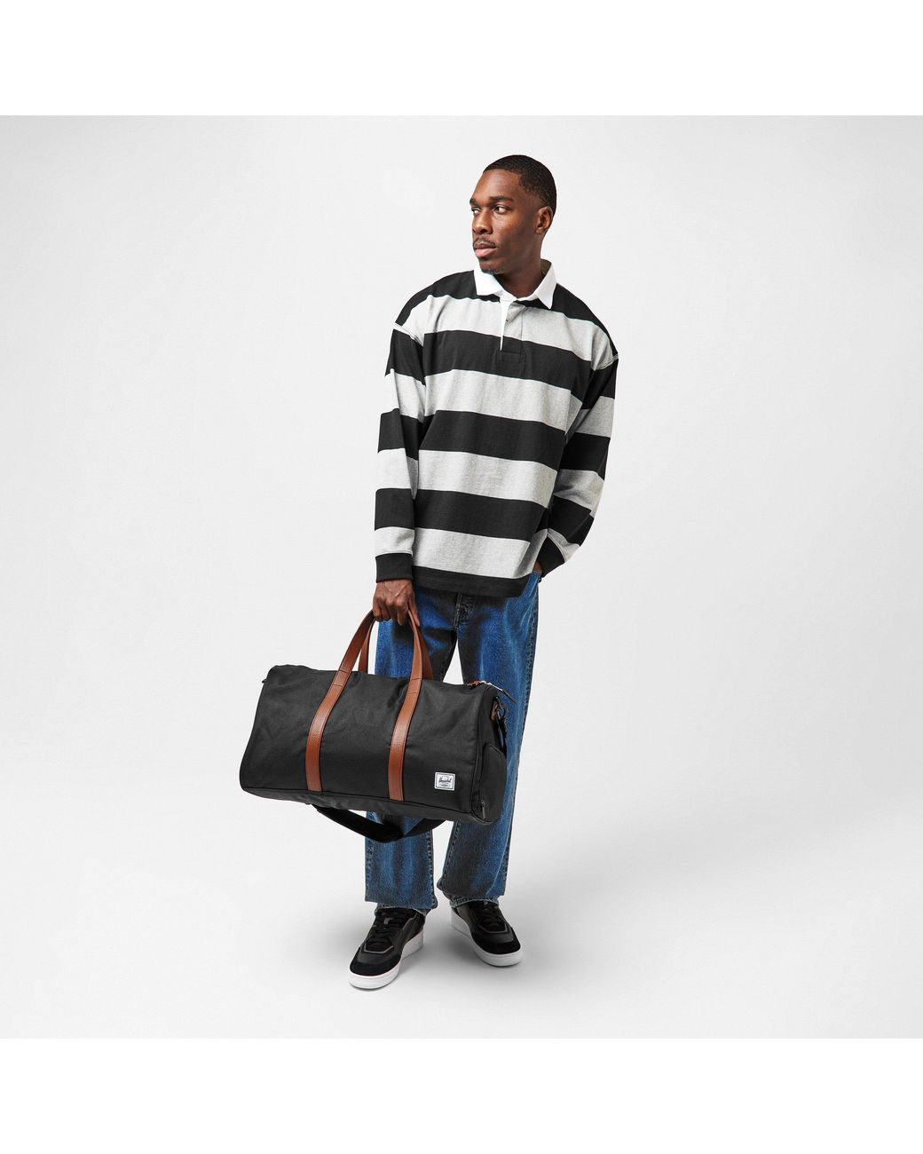 Herschel Supply Co. Black Novel Duffle Bag 43L for men