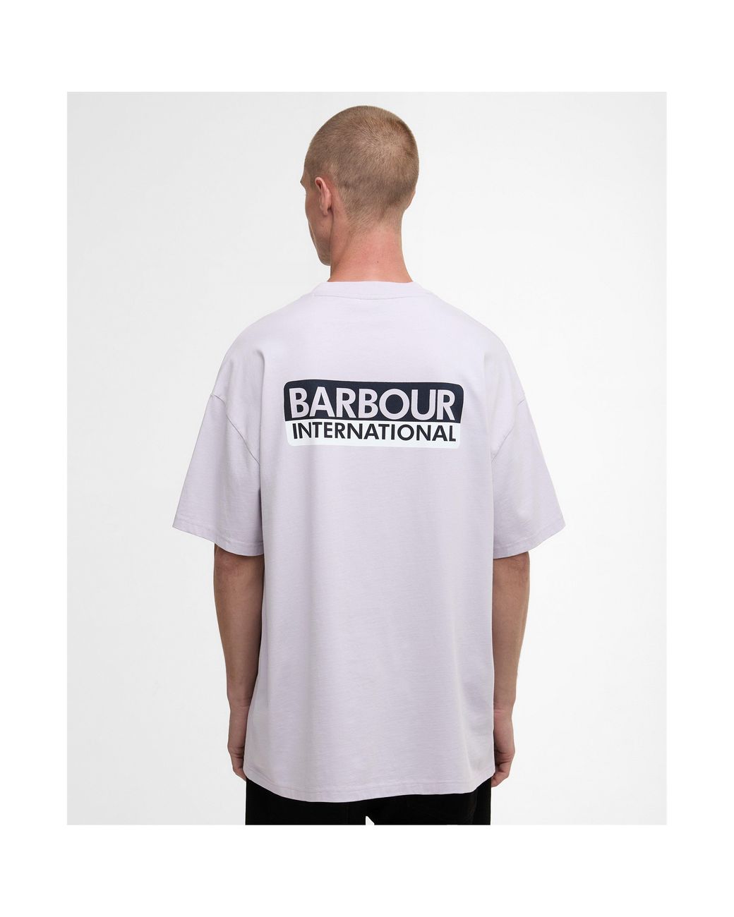 Barbour Purple T-Shirt for men