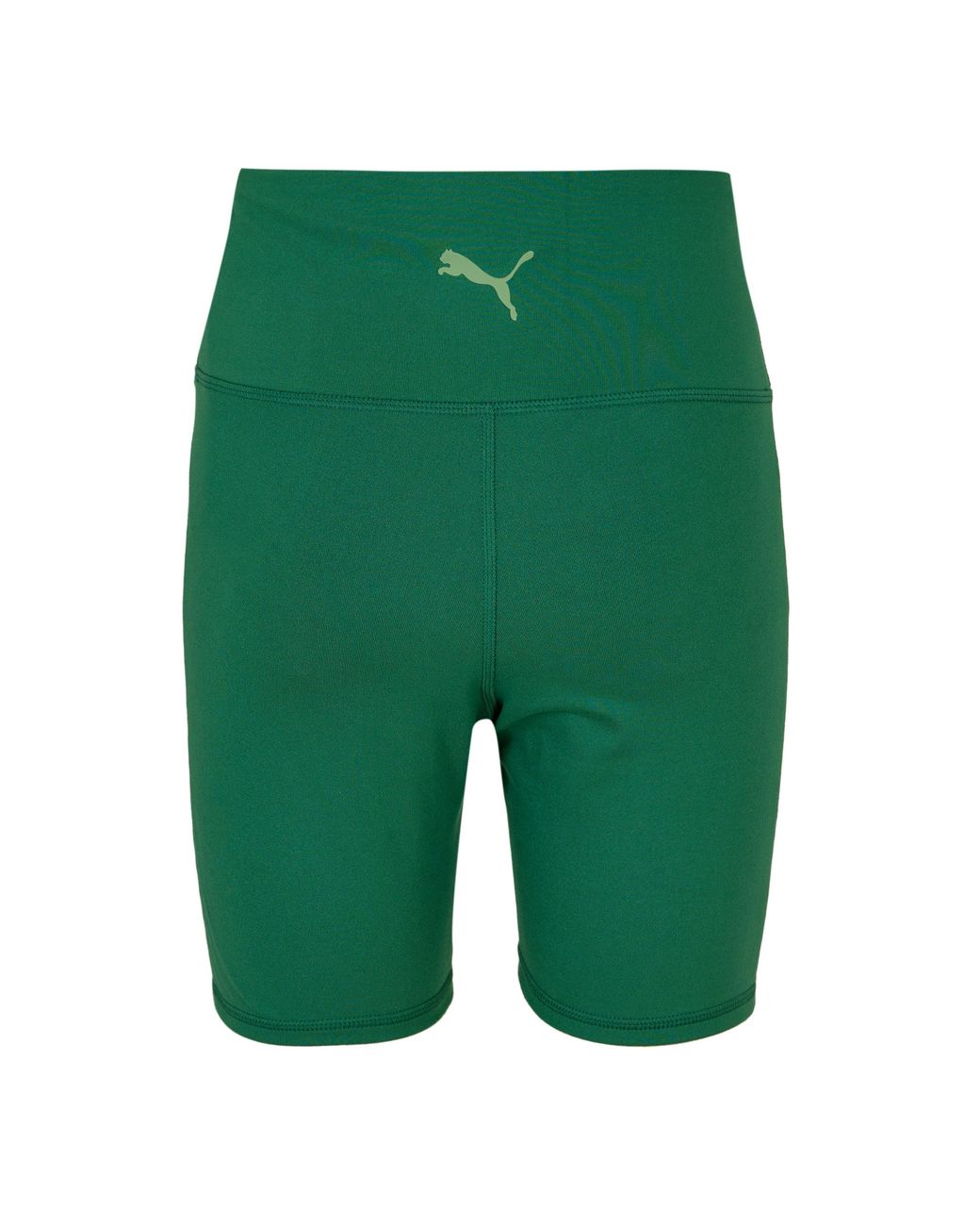 PUMA Green W Train Hw 5 Tight Short Cycling