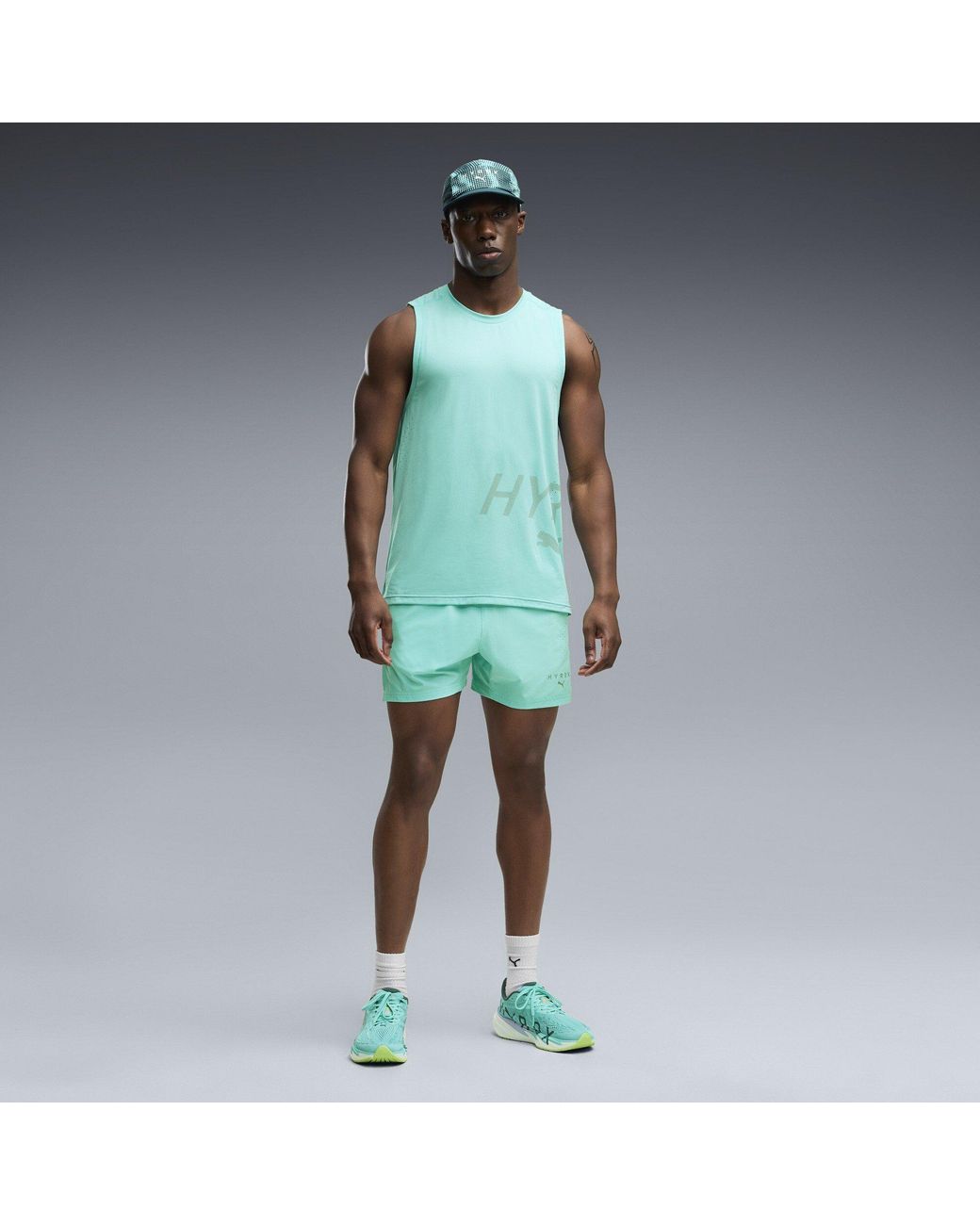 PUMA Green Hyrox Performance Vest for men