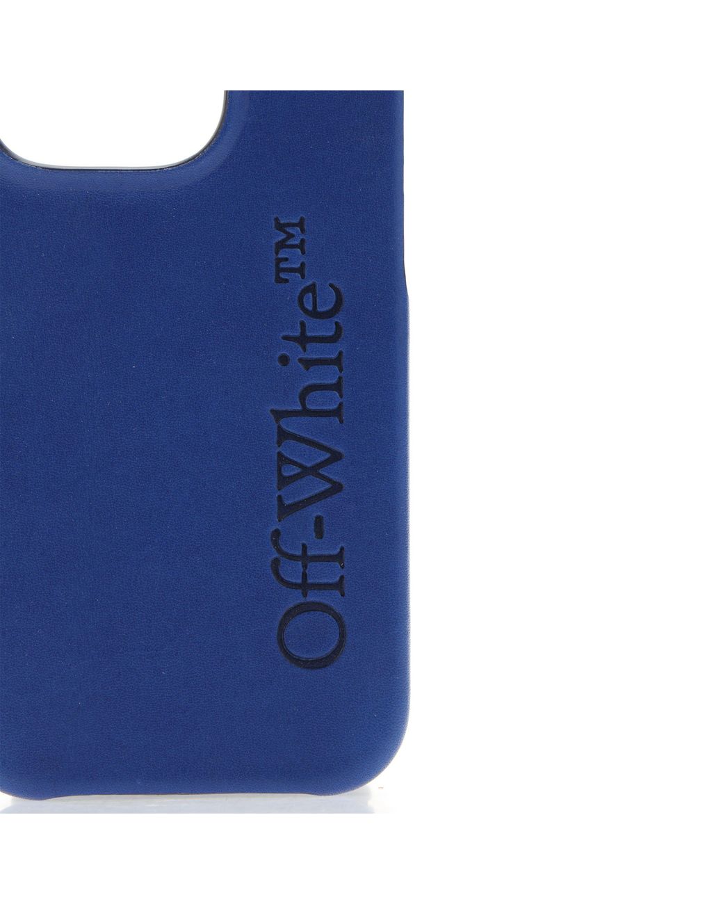 Off-White c/o Virgil Abloh Blue Iphone Phone Case for men