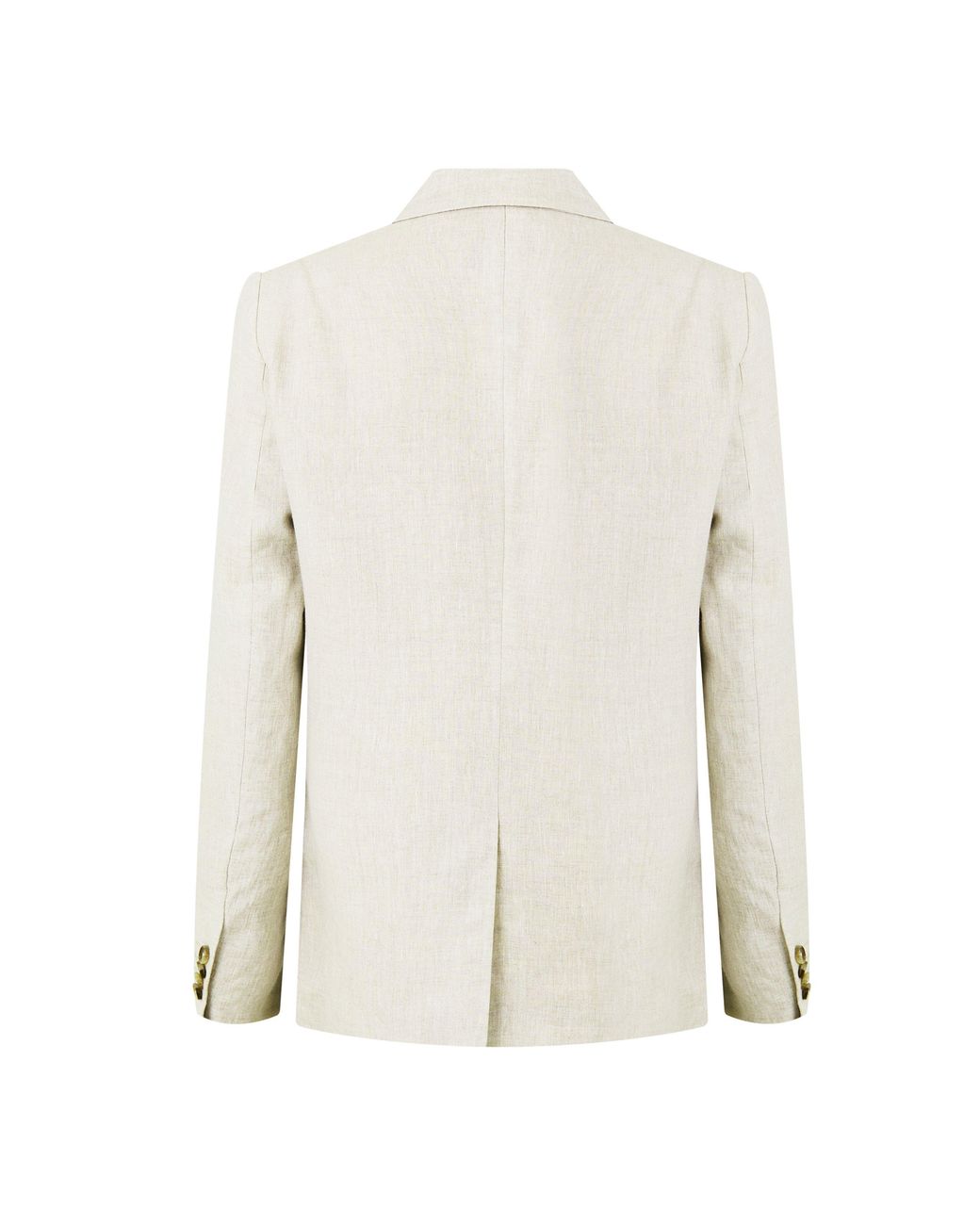 Without Prejudice Natural Frith Slim Fit Linen Jacket for men