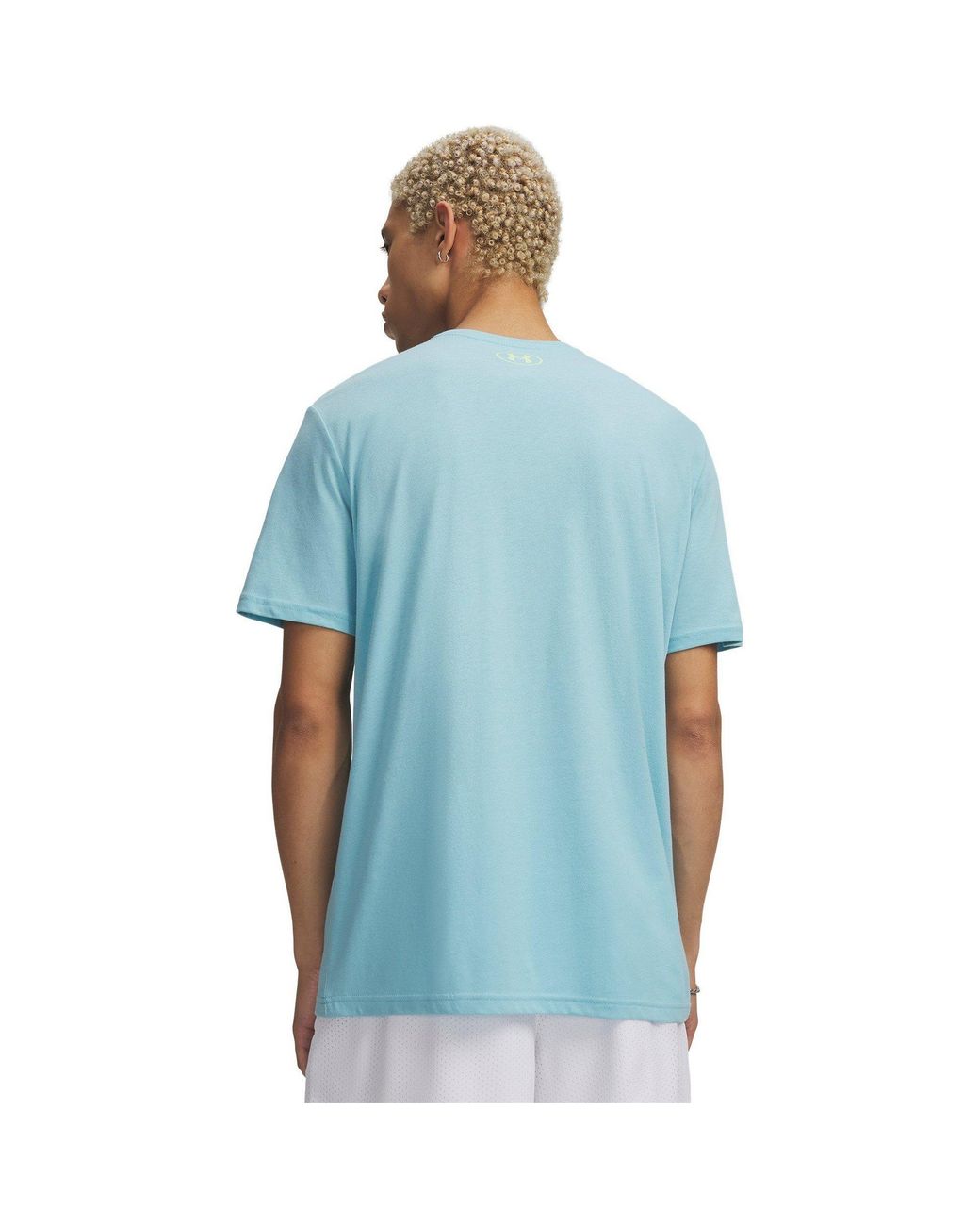 Under Armour Blue Foundation Short Sleeve for men