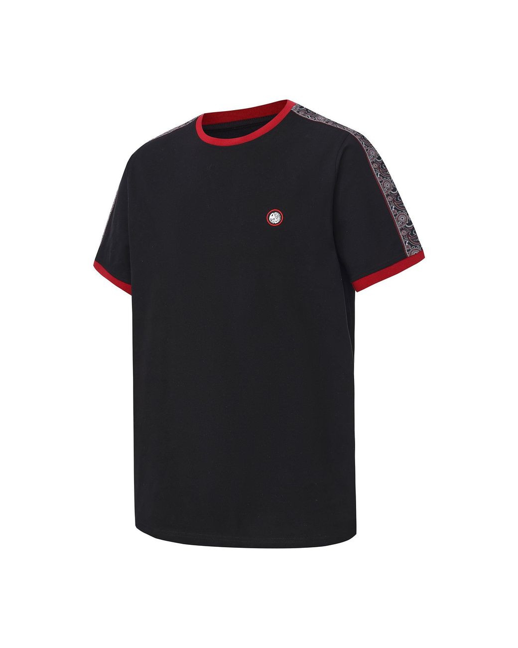 Pretty Green Black Tape Tee for men