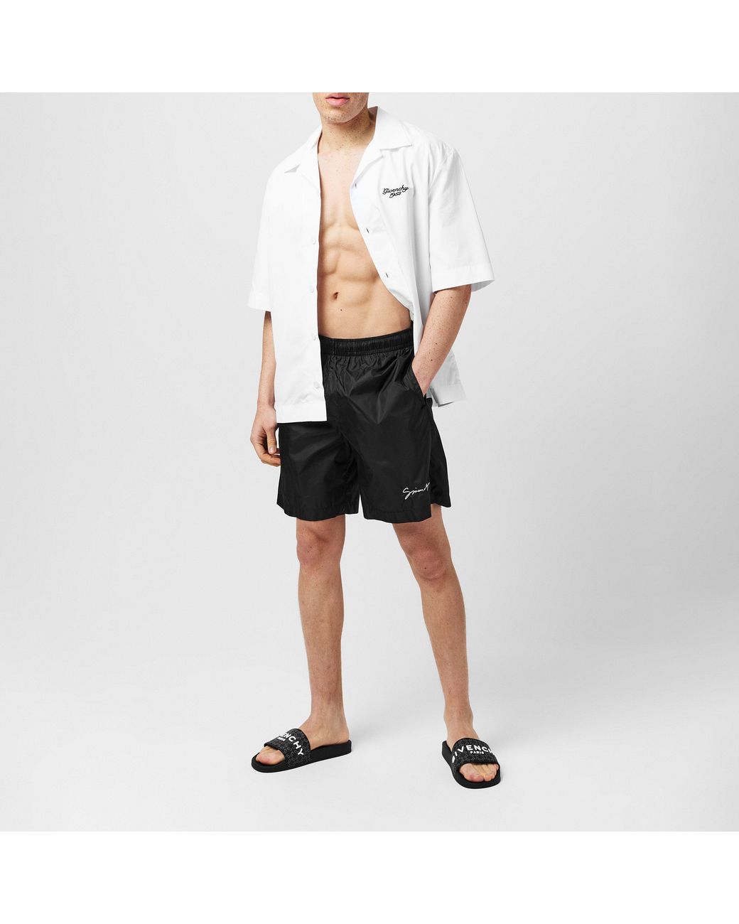 Givenchy Black Swim Shorts for men