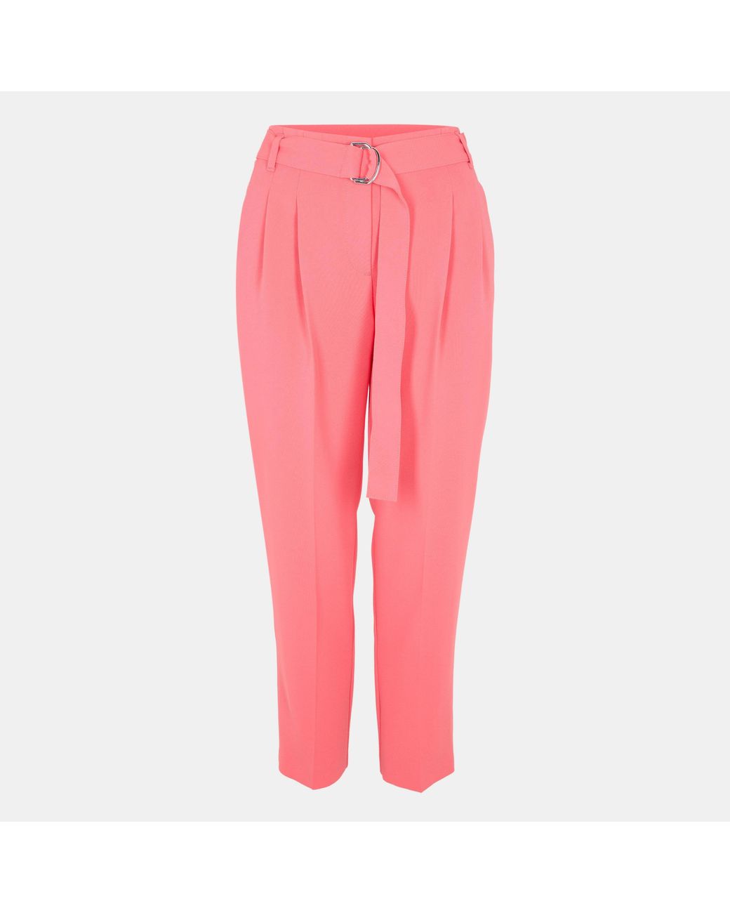 Boss Pink Tapiah Straight Trousers