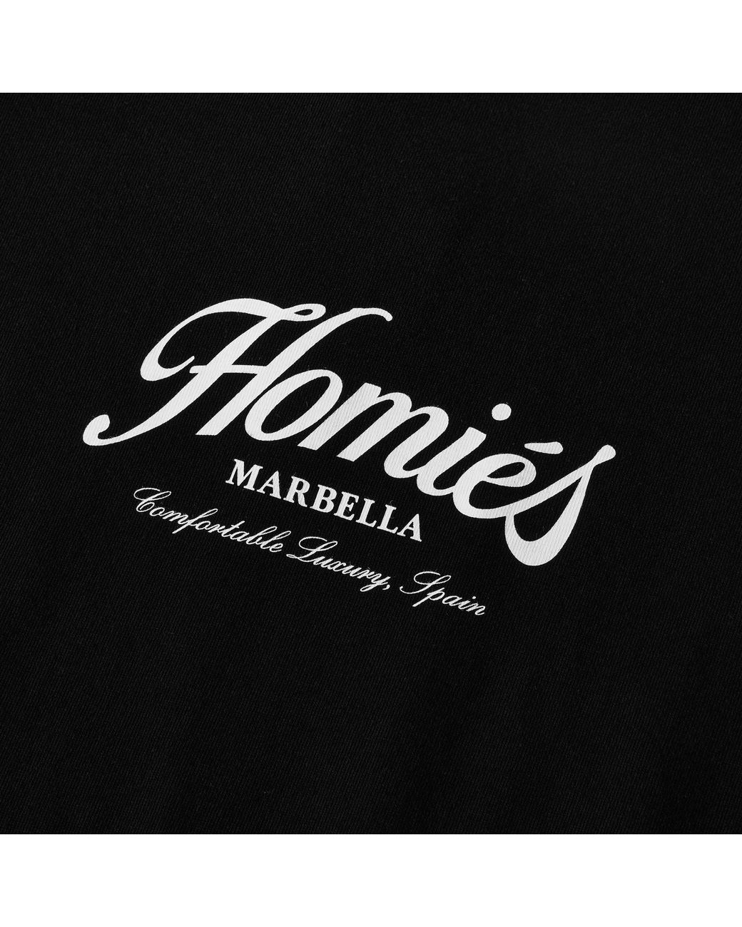 Homies Marbella Black Homies Essentials T-Shirt for men