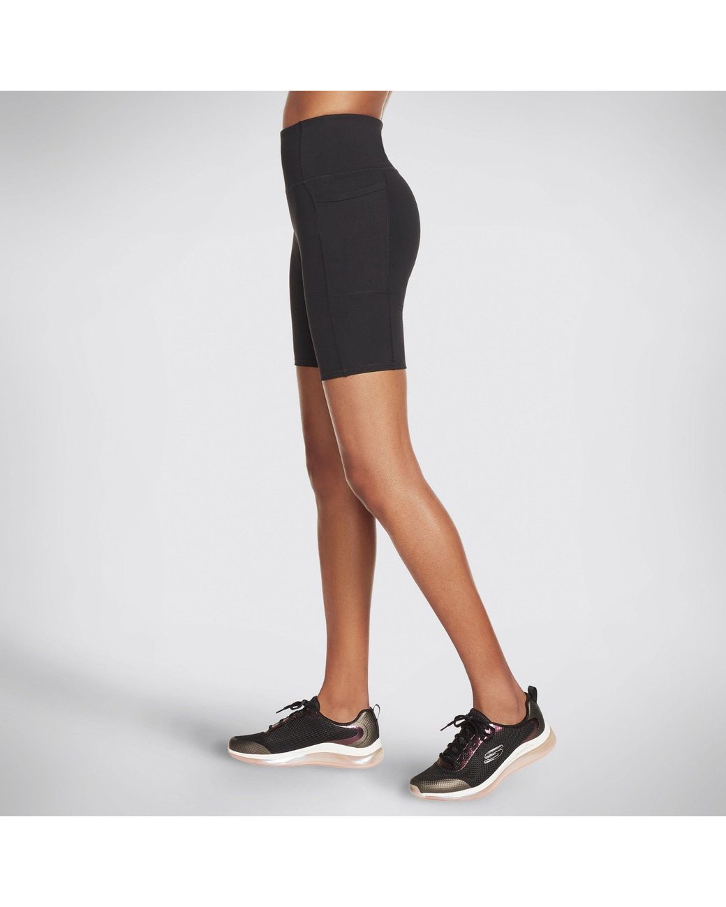Skechers Black Goflex Walk Short Gym