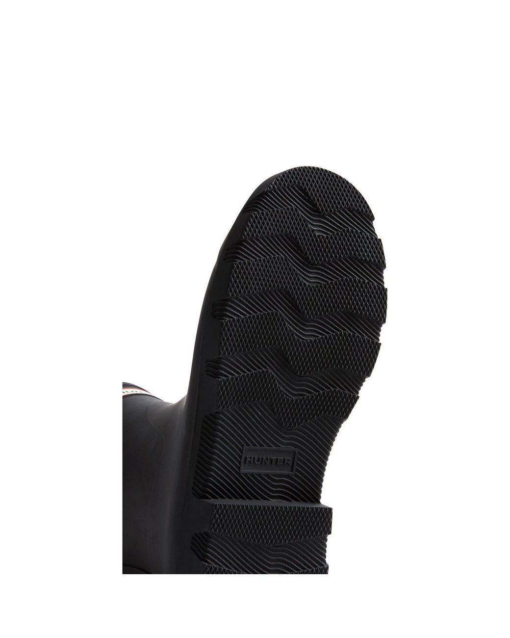 Hunter Black Downpour Short Wellingtons