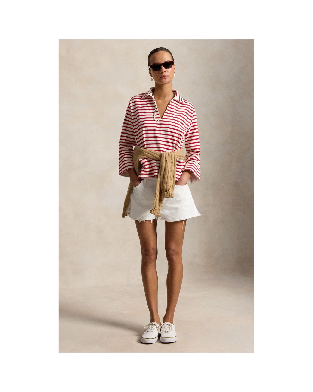 Polo Ralph Lauren Red Long Sleeve T-Shirt