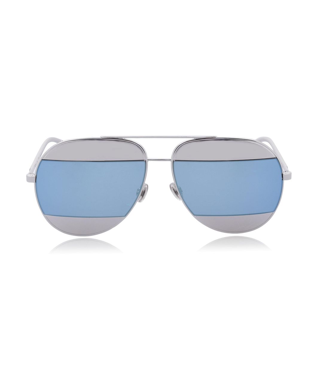 Dior Blue 0Cd000681 Aviator Sunglasses