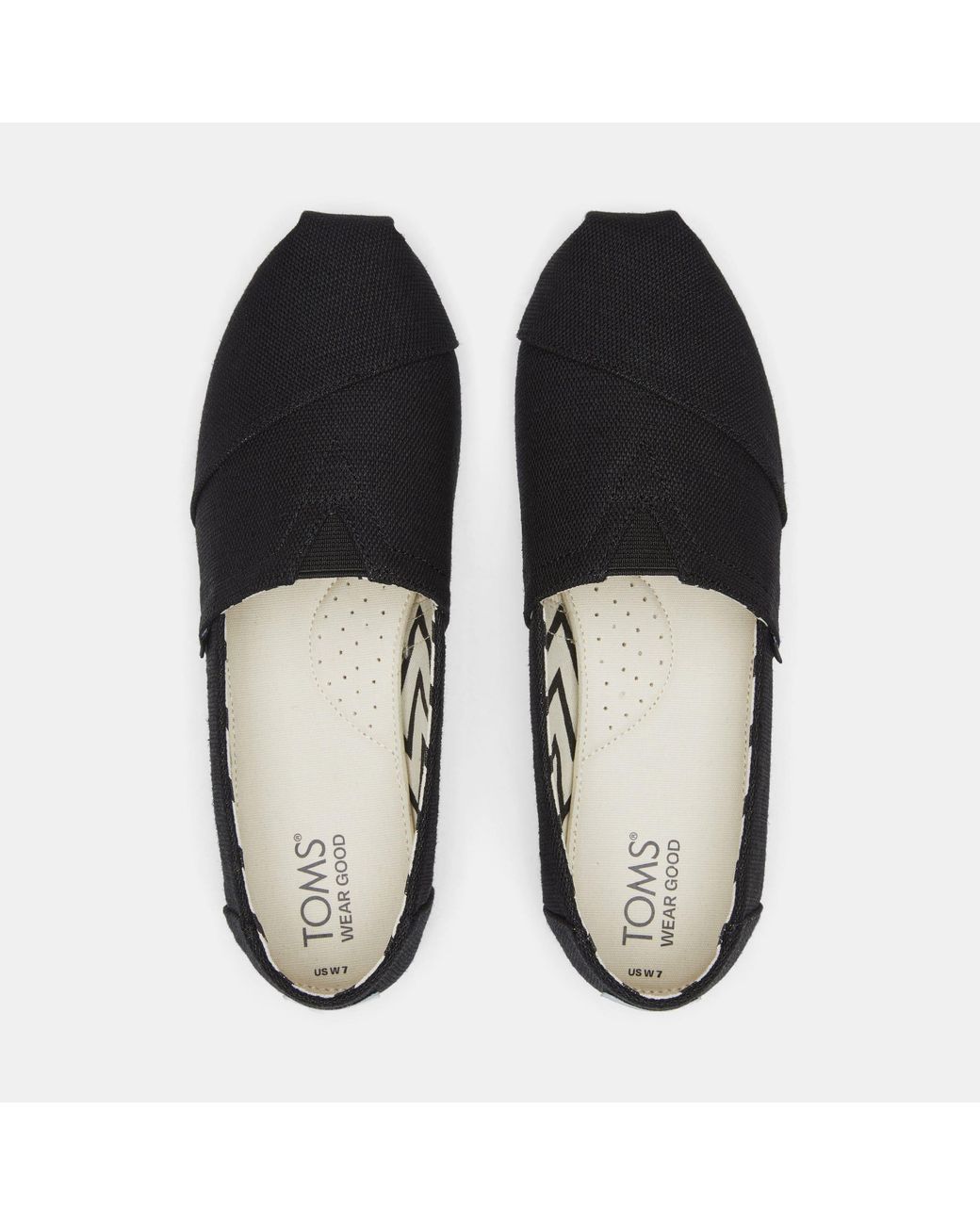 TOMS Black Alpargata Classic Espadrilles