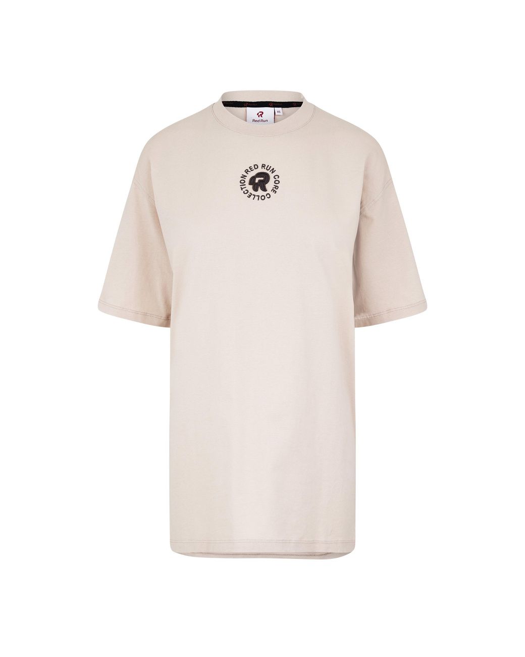 Red Run Natural Oversized T-Shirt