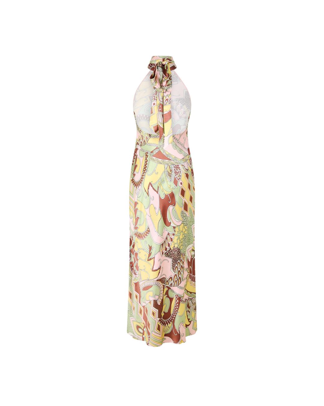 Rixo Metallic Maura Long Maxi Dress