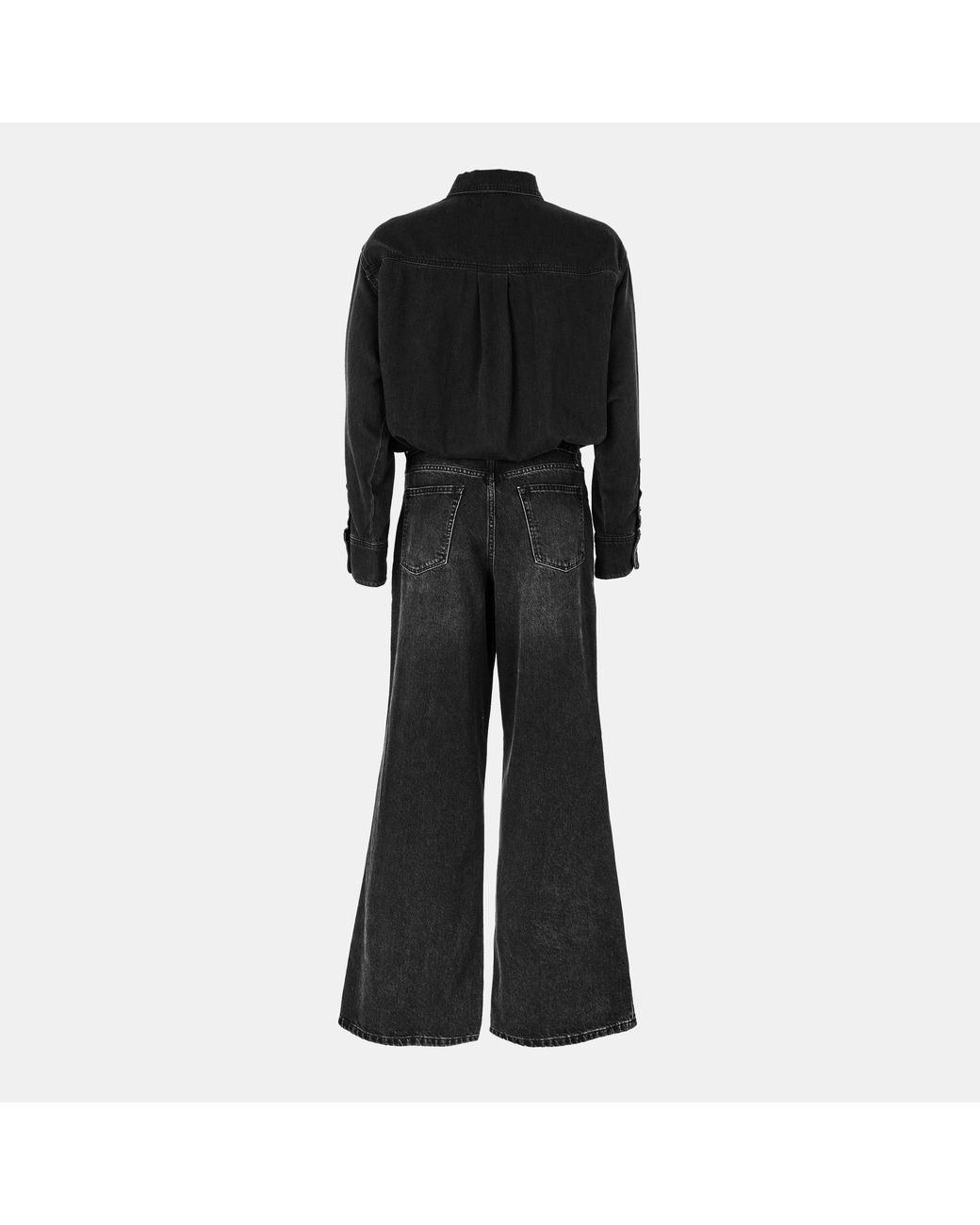 GOOD AMERICAN Black Good British Jumpsuit