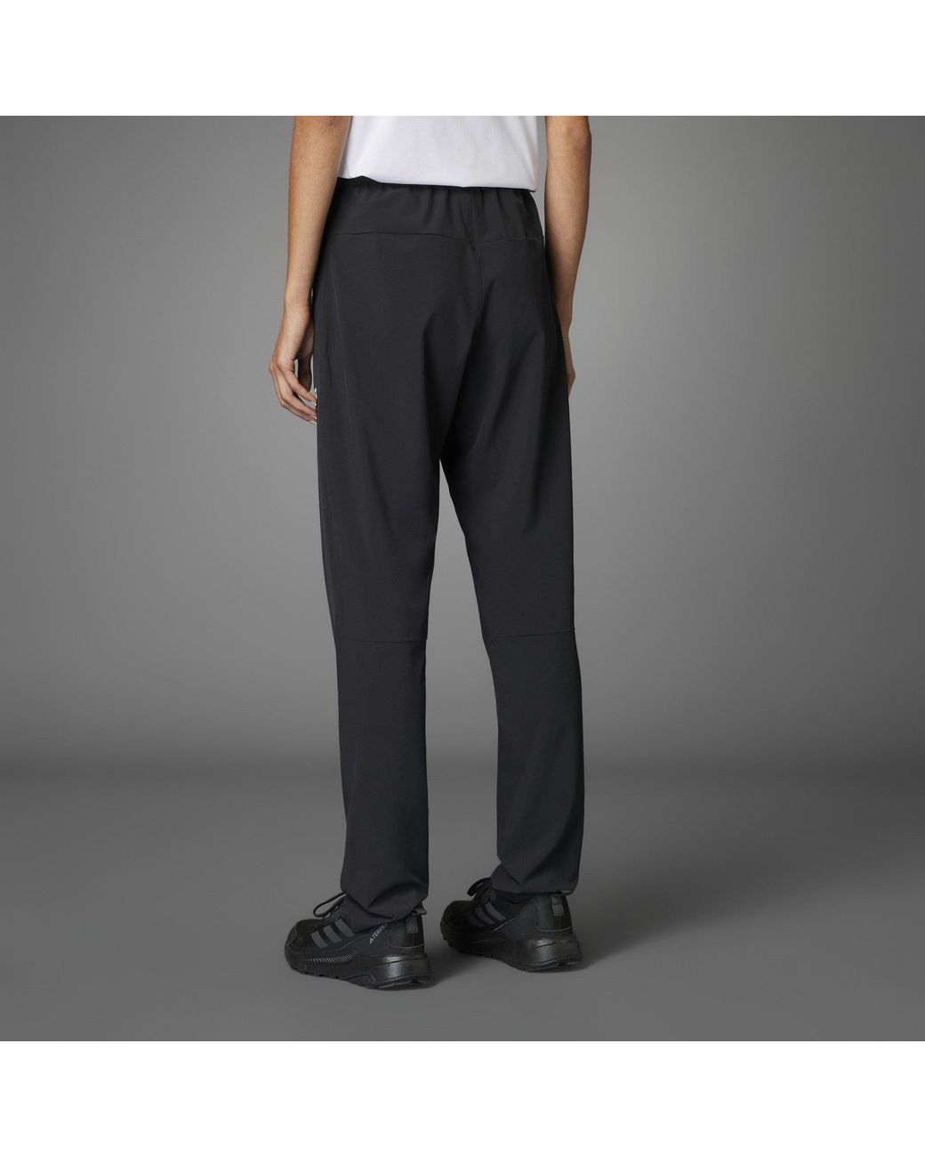 Adidas Gray Multi Essentials Stretch Joggers