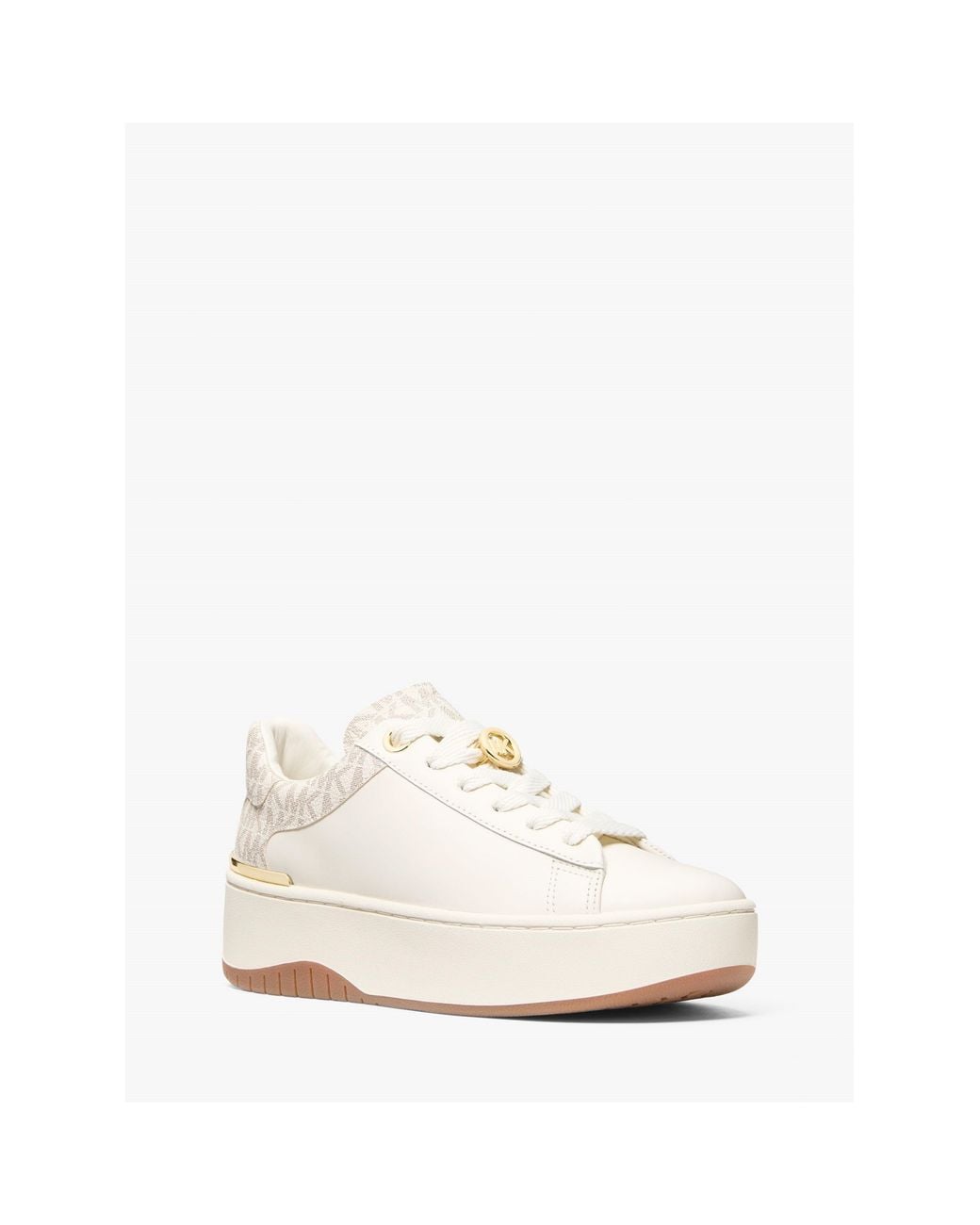 MICHAEL Michael Kors White Dottie Sneakers