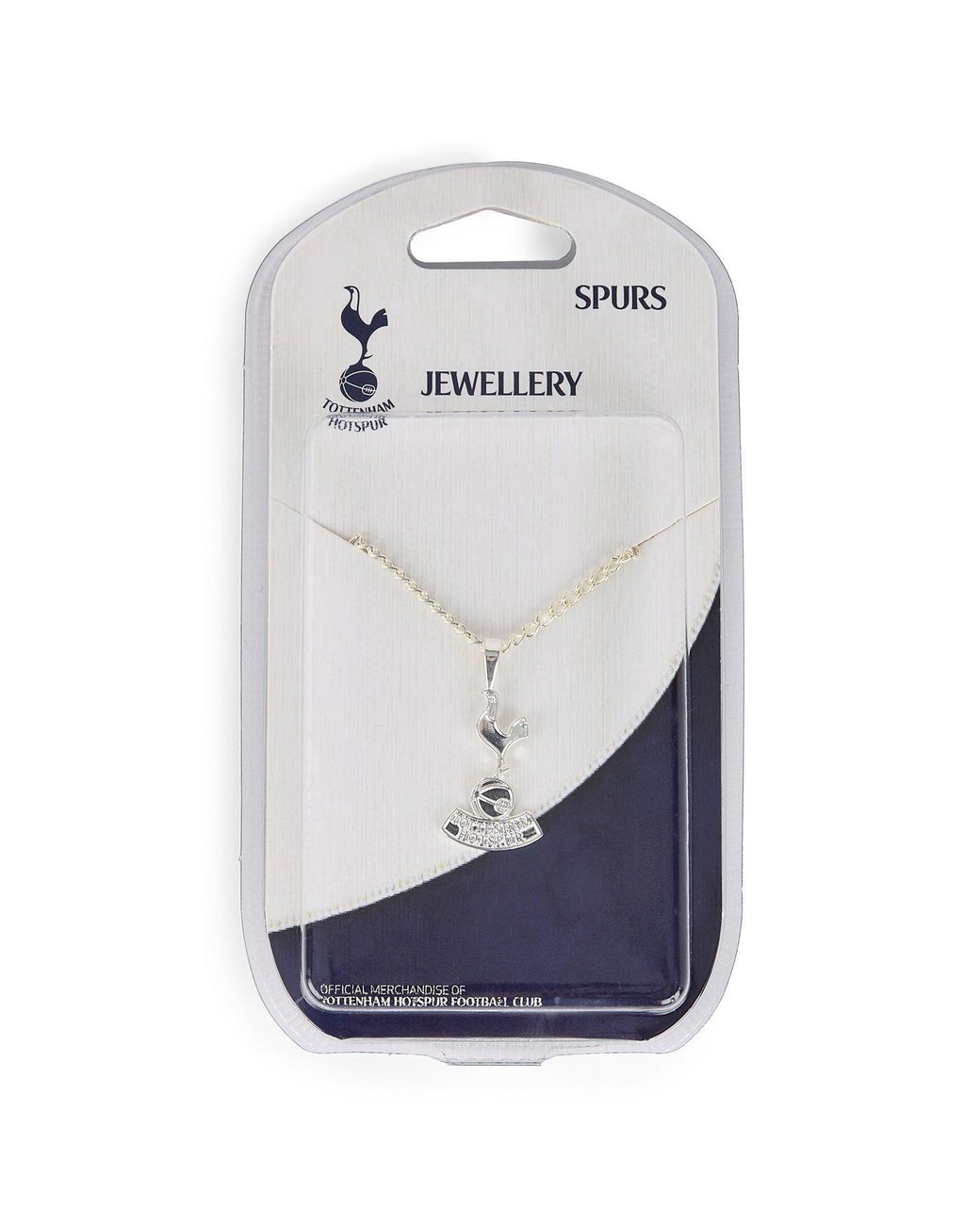 Team White Officially Licensed Plated Pendant And Chain