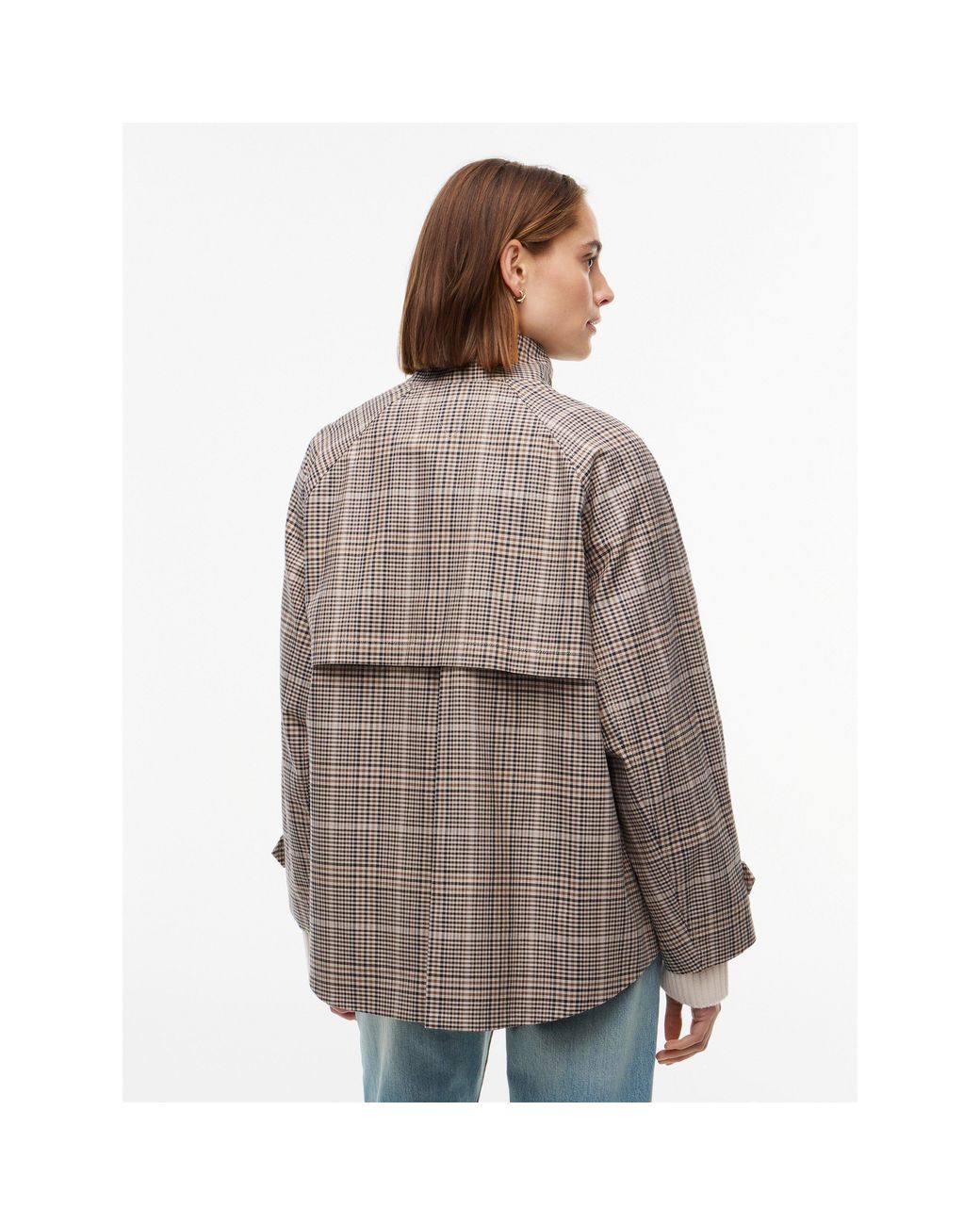 Tommy Hilfiger Brown Cotton Cape