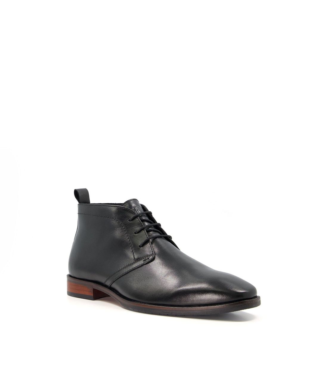 Dune Black Mervin Chukka Boots for men