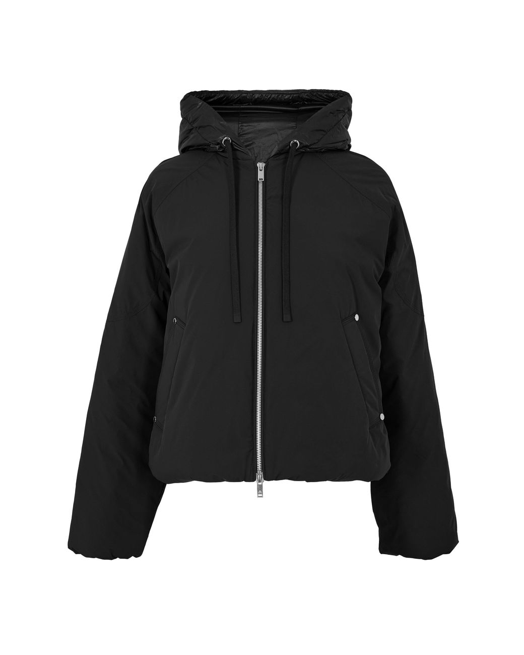 Moose Knuckles Black Tegan Bomber Jacket