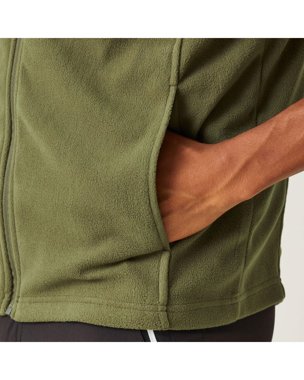 Regatta Green Tobias Ii Fleece Bodywarmer for men
