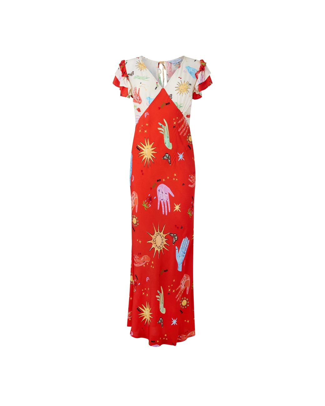Never Fully Dressed Red Long Maxi Dress