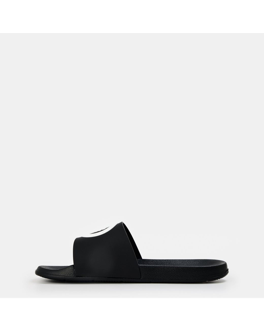 Team Black Adults Pool Sliders