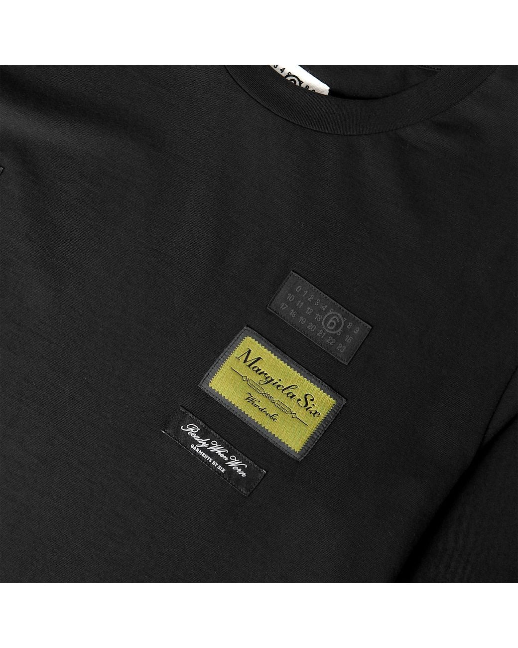 MM6 by Maison Margiela Black Label T-Shirt for men