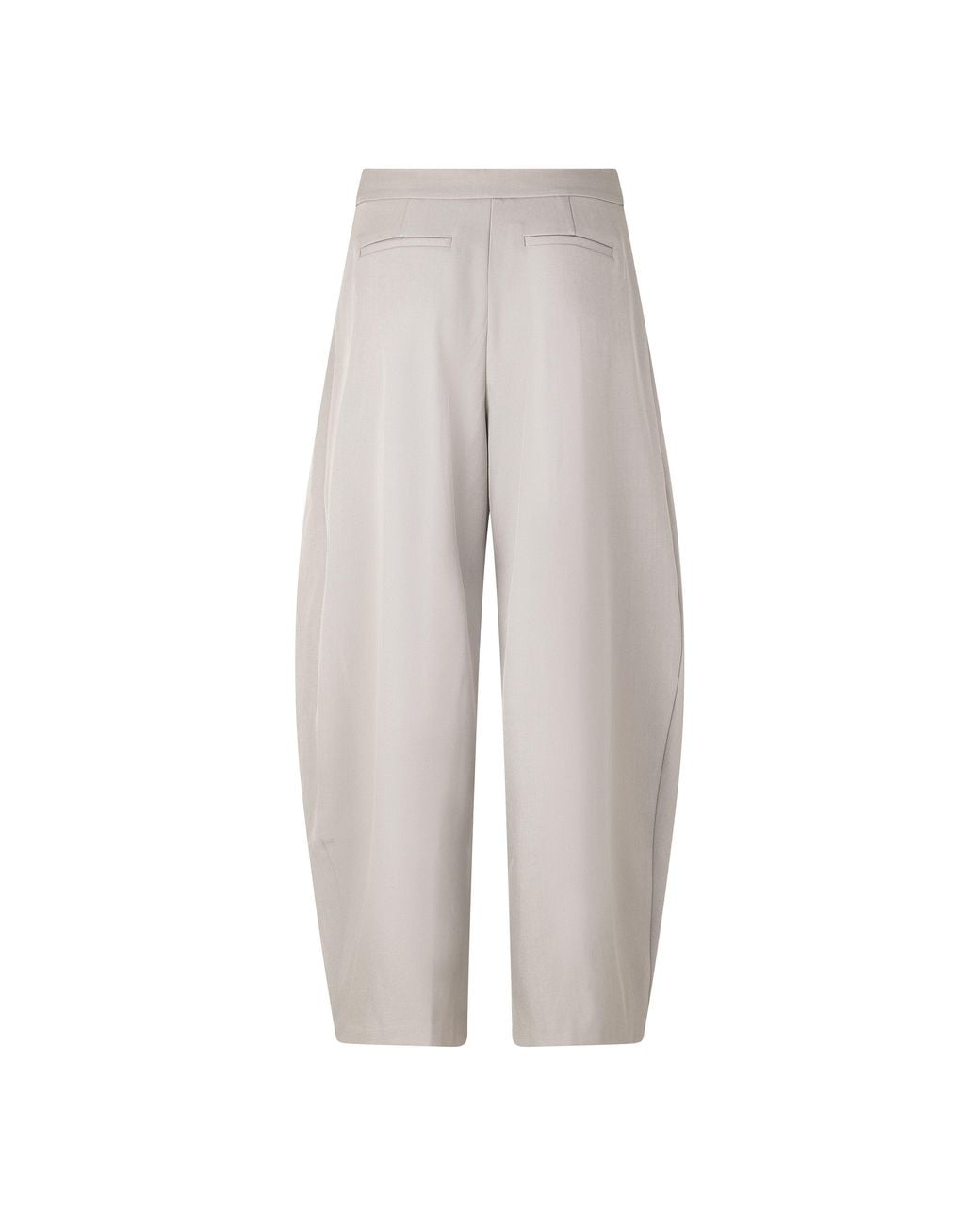 The Couture Club Gray Couture Pleat Trs Ld64