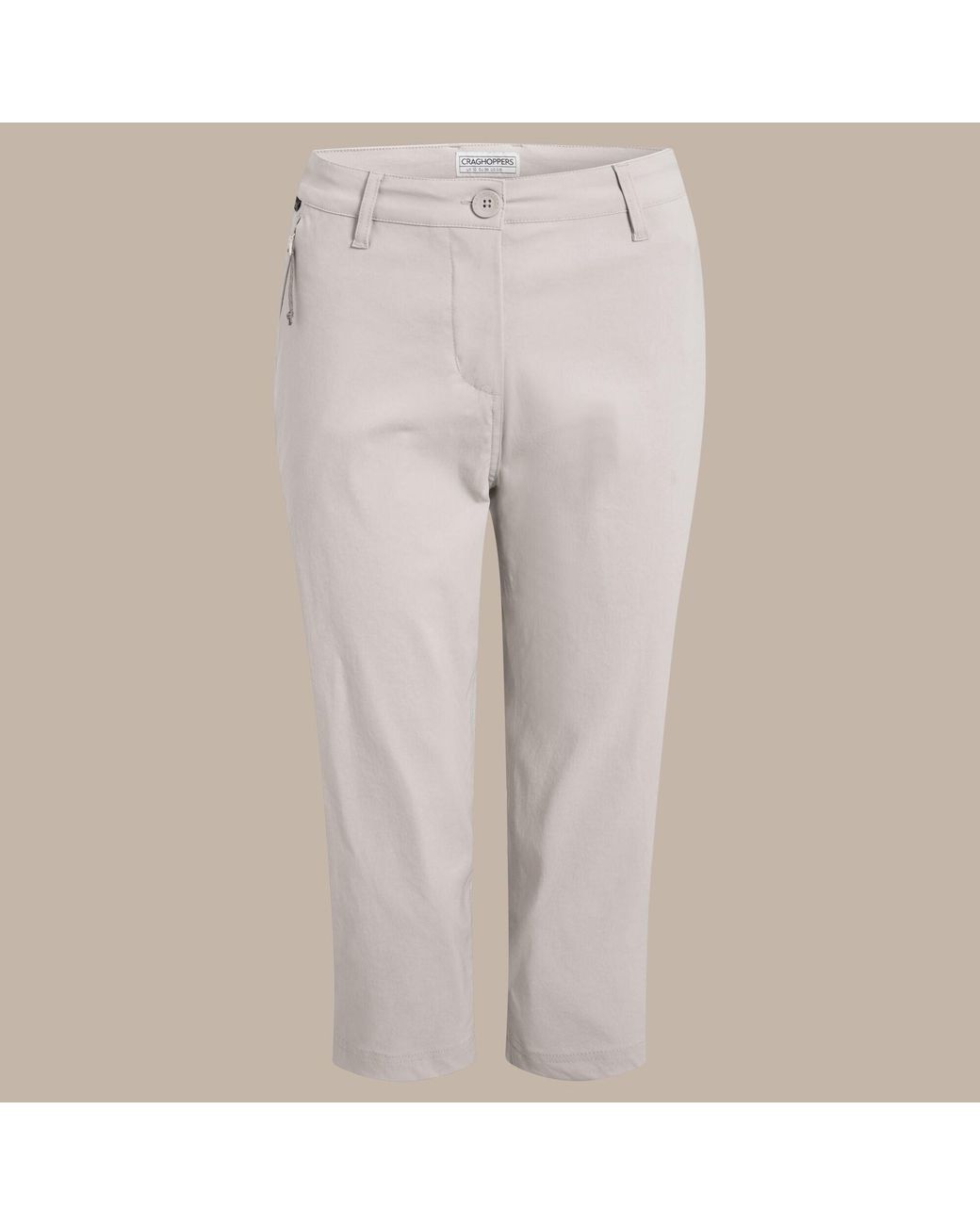Craghoppers Natural Kiwi Pro Iii Cropped-Leg Trousers