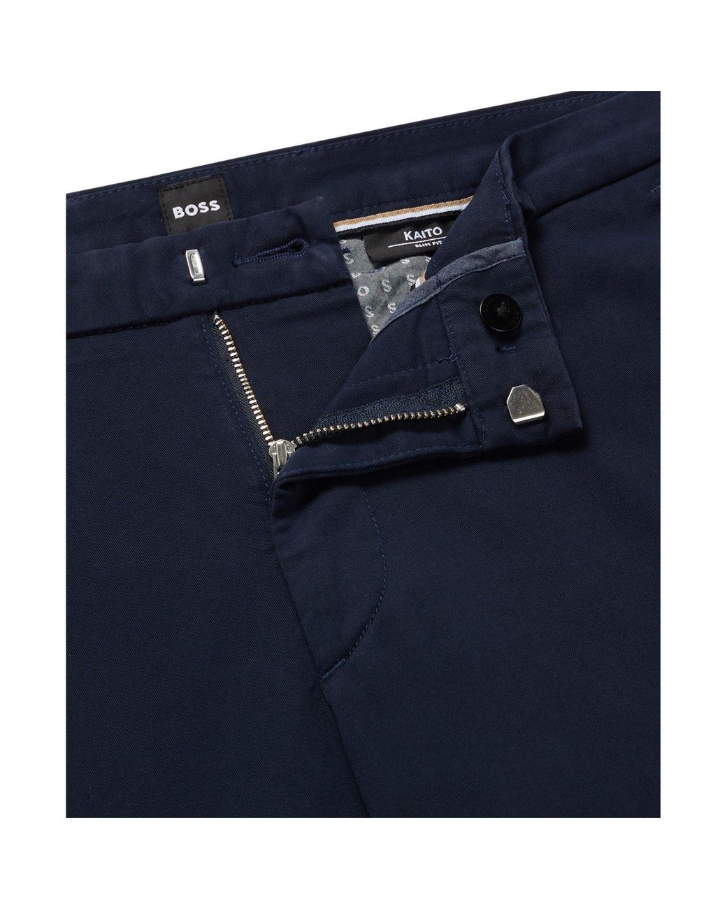 Boss Blue Hbb Kaiton Slim-Fit Chinos for men