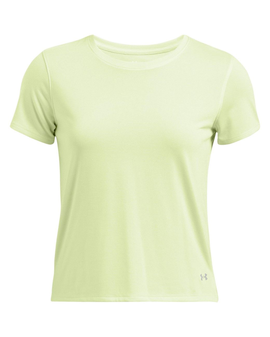 Under Armour Yellow Streaker Ss Running Top